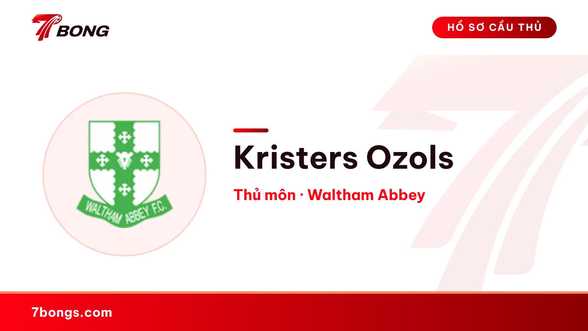 Kristers Ozols — Waltham Abbey