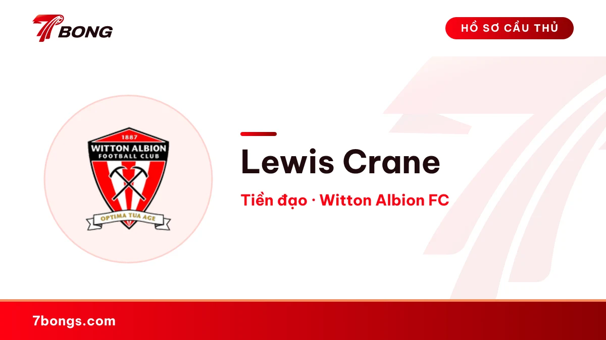 Lewis Crane — Witton Albion FC