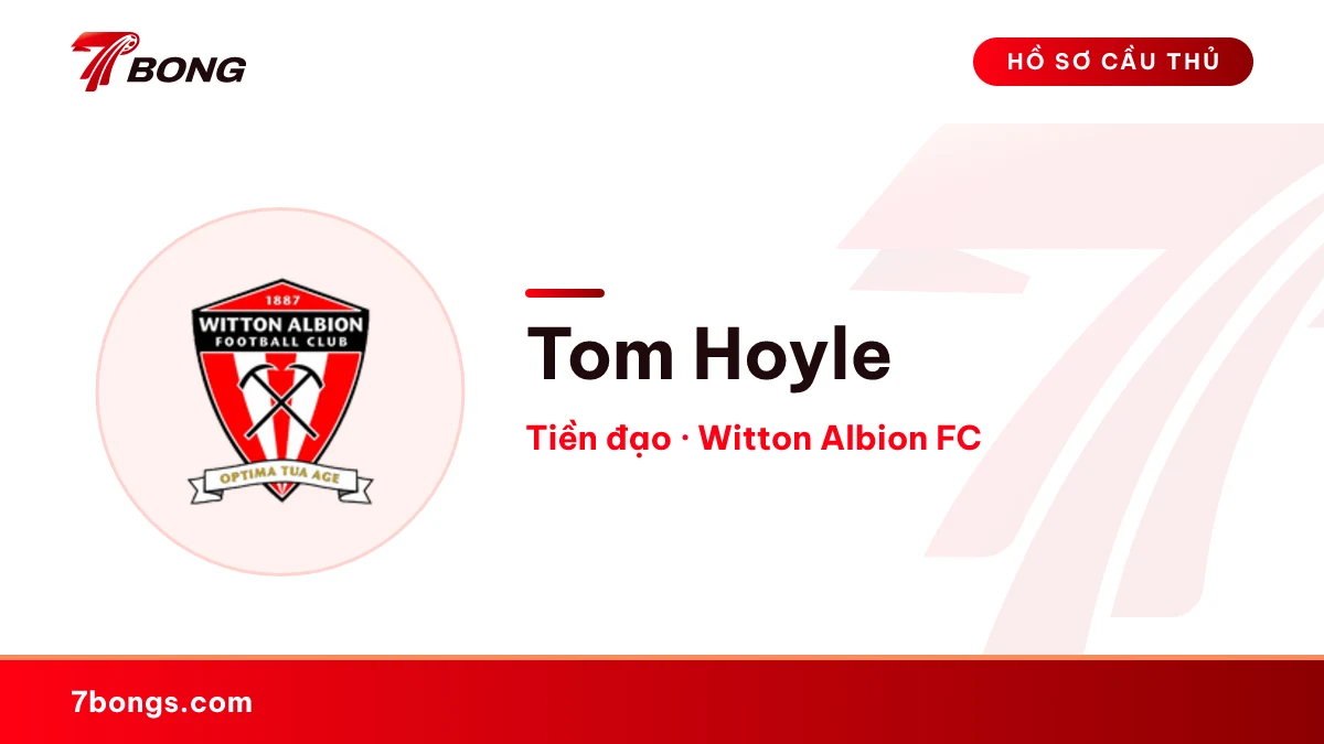 Tom Hoyle — Witton Albion FC