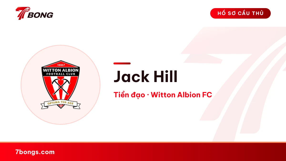 Jack Hill — Witton Albion FC
