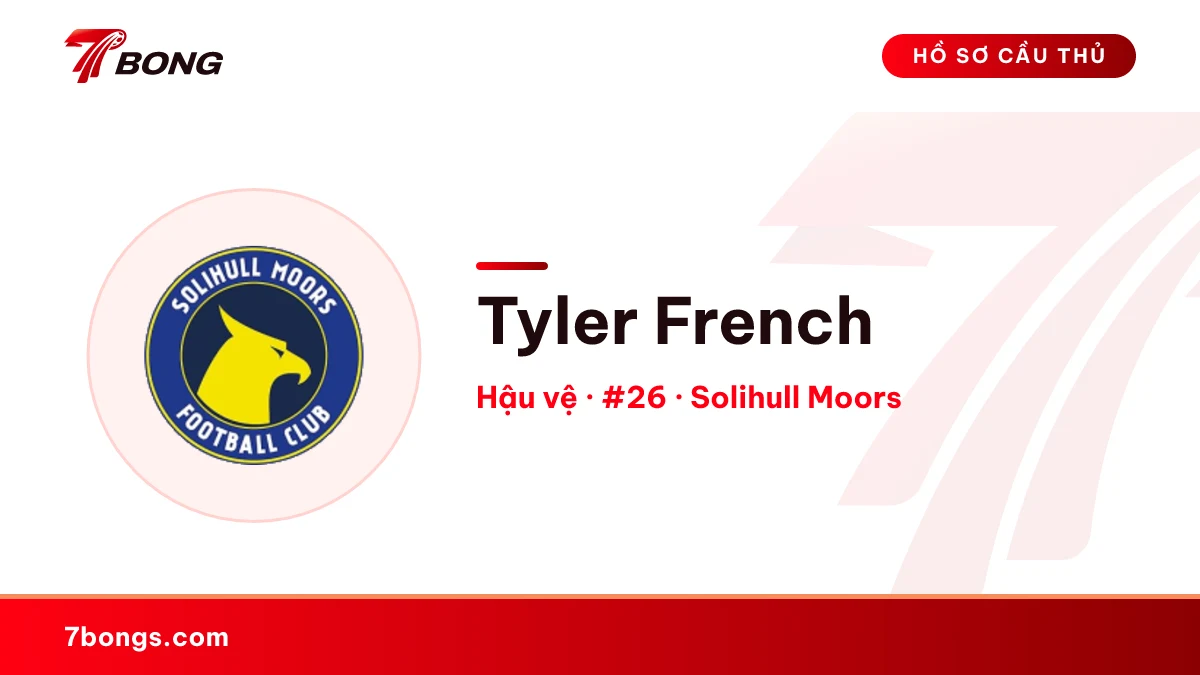 Tyler French — Solihull Moors