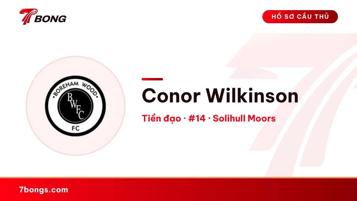 Conor Wilkinson — Solihull Moors