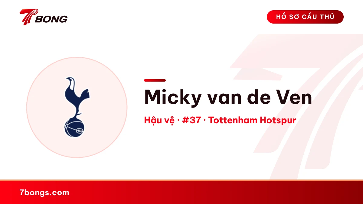 Micky van de Ven — Tottenham Hotspur