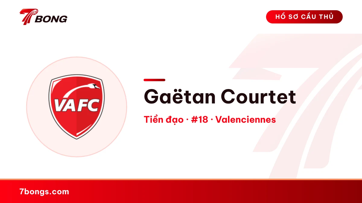 Gaëtan Courtet — Valenciennes