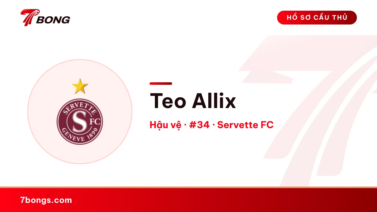 Teo Allix — Servette FC