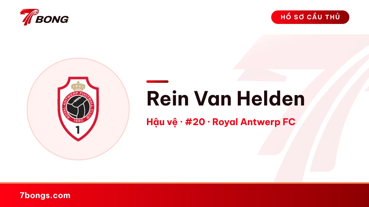 Rein Van Helden — Royal Antwerp FC