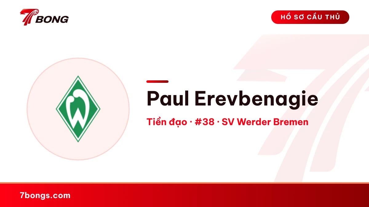 Paul Erevbenagie — SV Werder Bremen