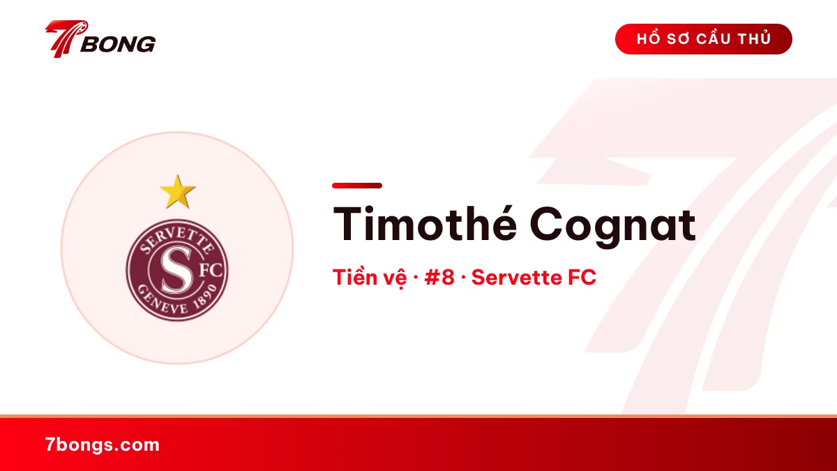 Timothé Cognat — Servette FC