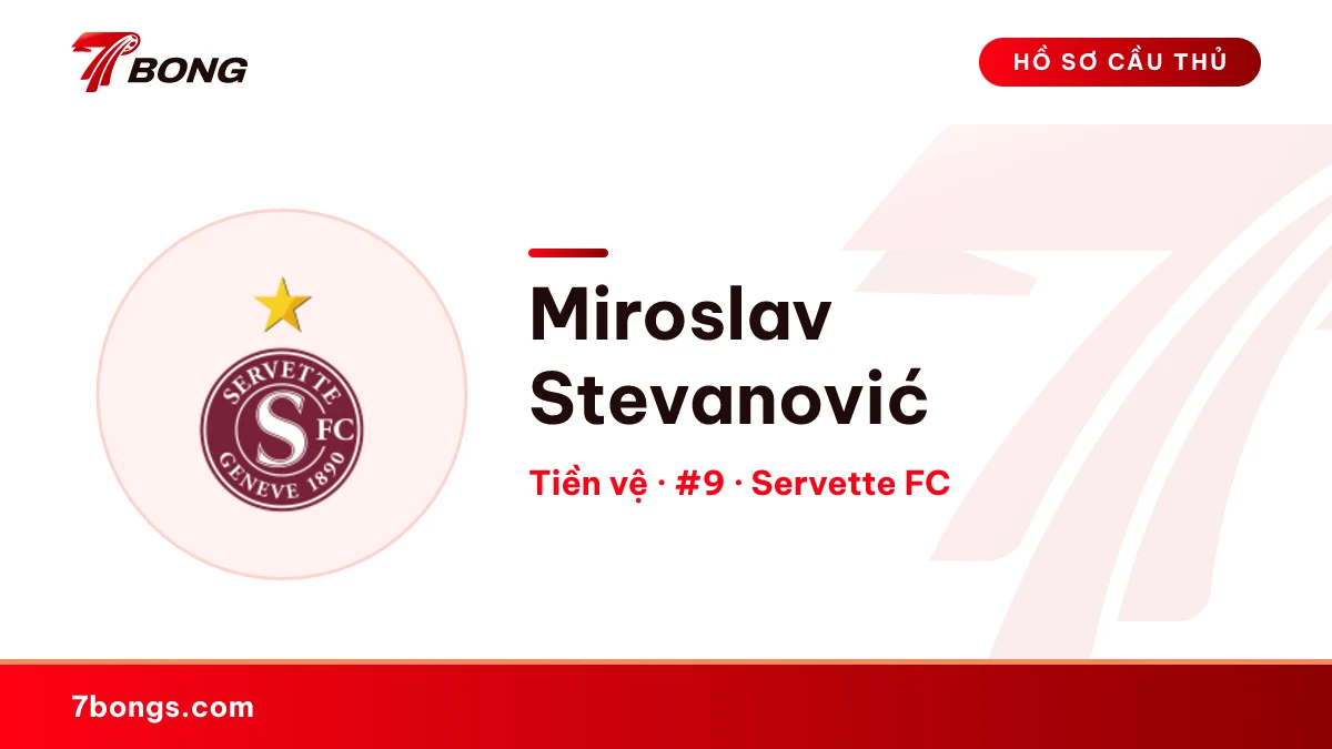 Miroslav Stevanović — Servette FC