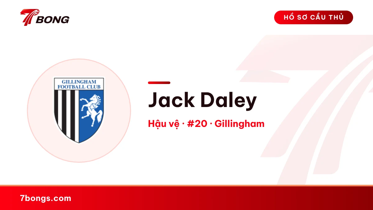 Jack Daley — Gillingham