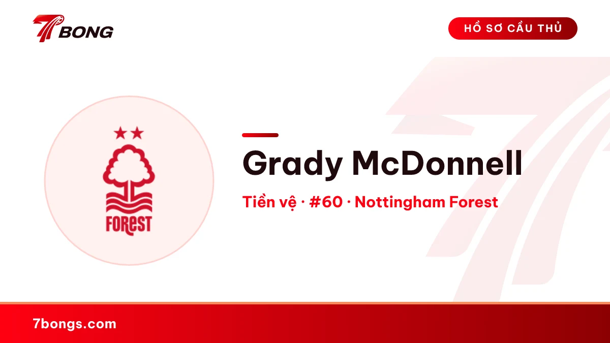 Grady McDonnell — Nottingham Forest