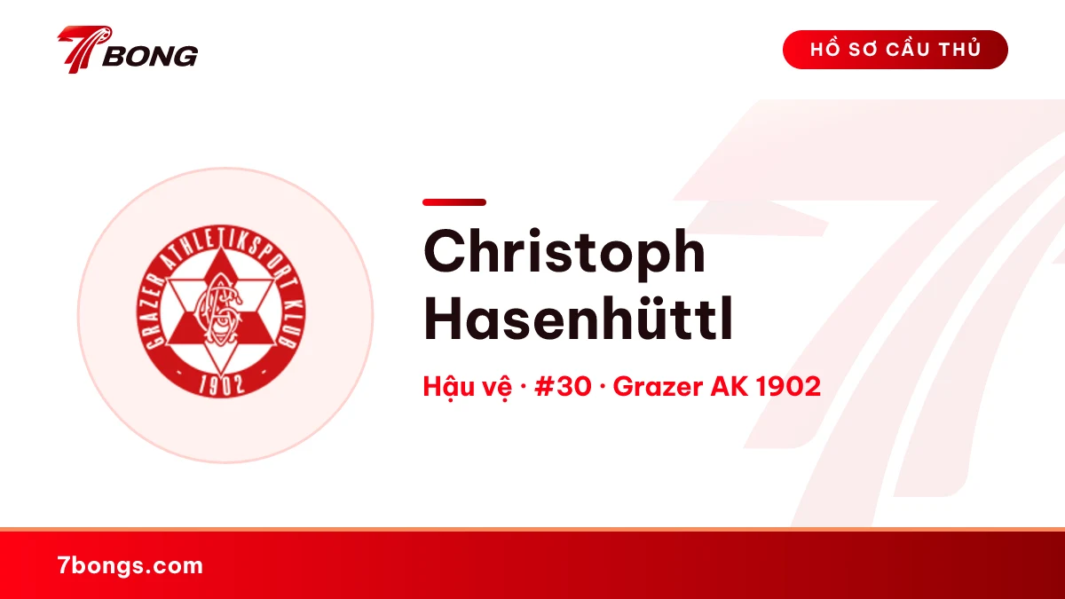 Christoph Hasenhüttl — Grazer AK 1902