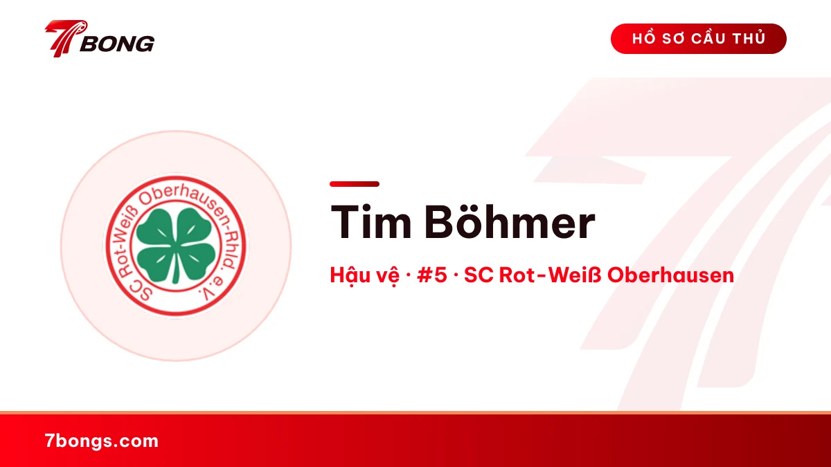 Tim Böhmer — SC Rot-Weiß Oberhausen