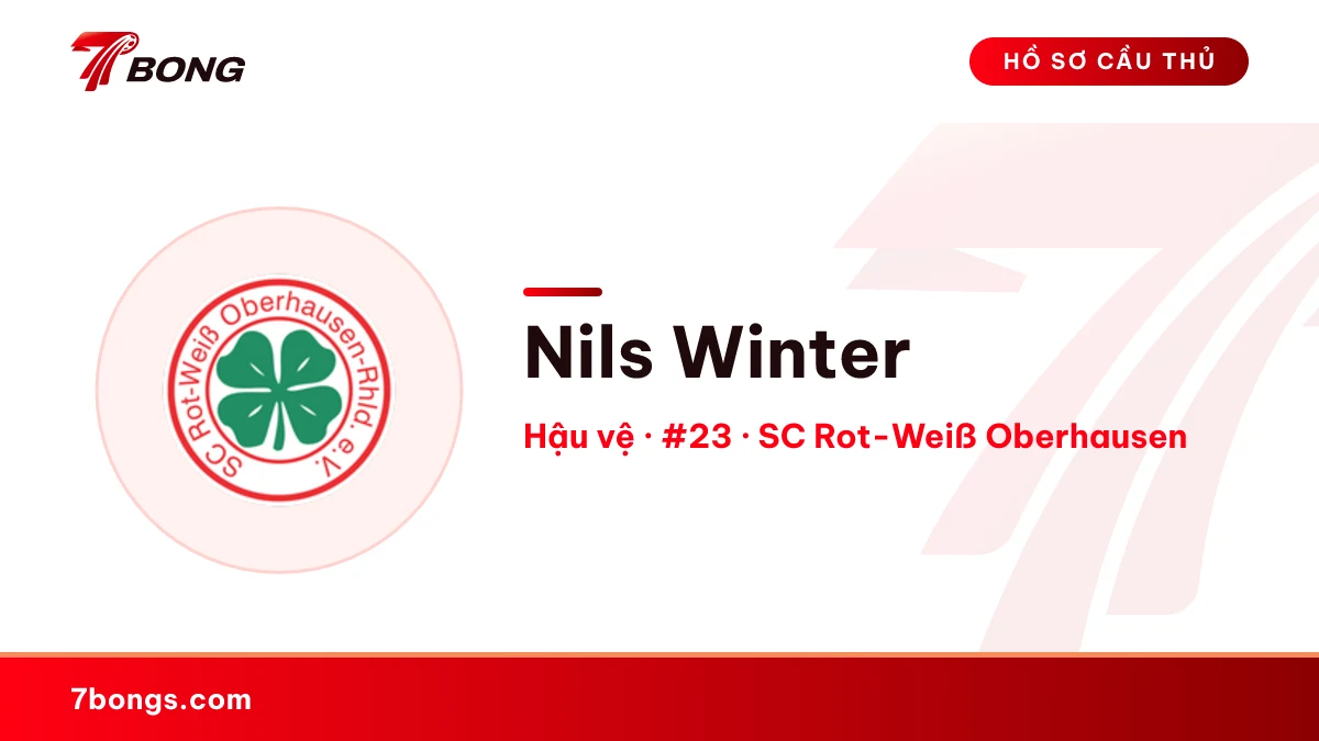 Nils Winter — SC Rot-Weiß Oberhausen