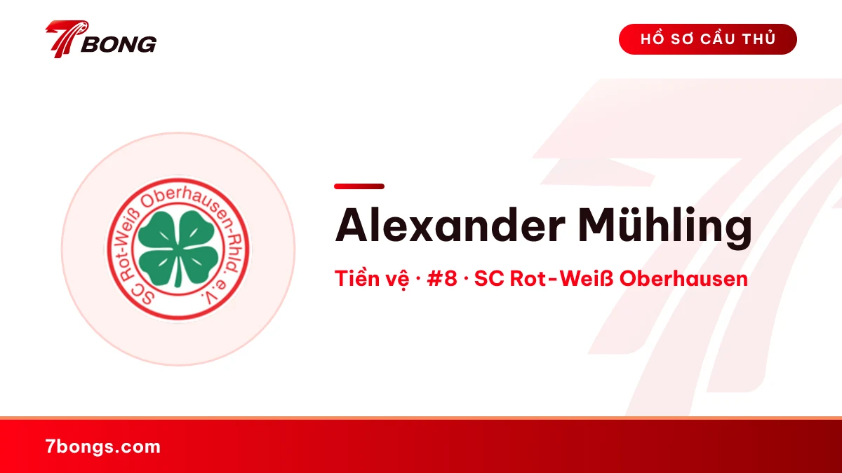 Alexander Mühling — SC Rot-Weiß Oberhausen