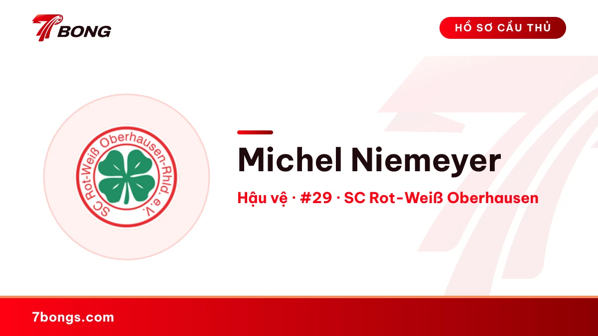 Michel Niemeyer — SC Rot-Weiß Oberhausen