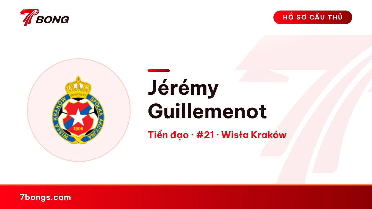 Jérémy Guillemenot — Wisła Kraków