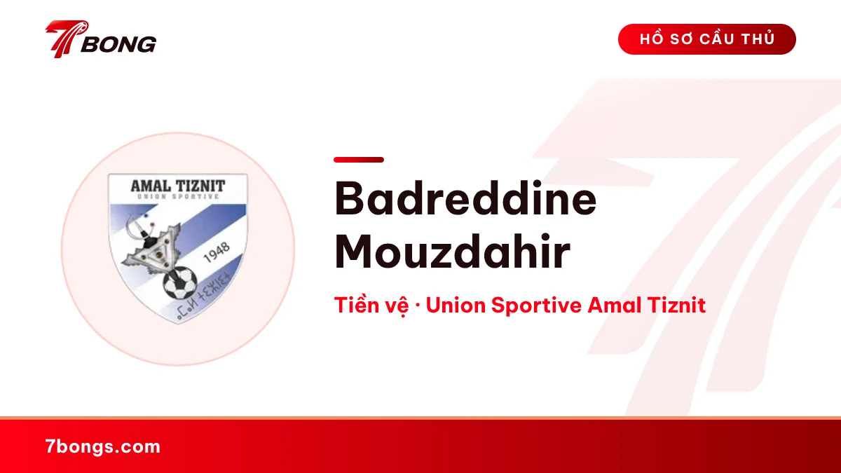 Badreddine Mouzdahir — Union Sportive Amal Tiznit