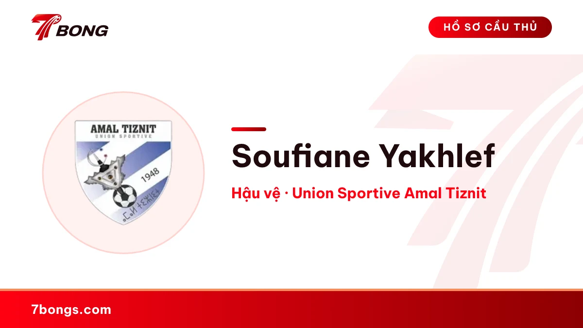 Soufiane Yakhlef — Union Sportive Amal Tiznit