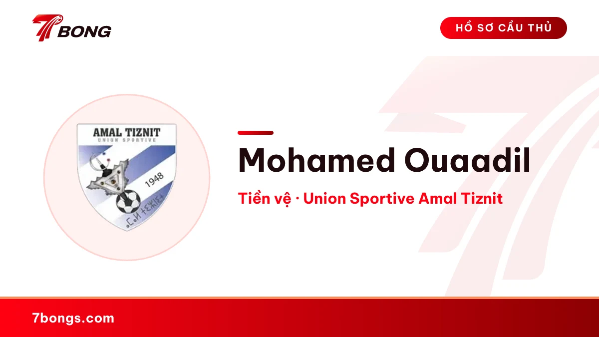 Mohamed Ouaadil — Union Sportive Amal Tiznit