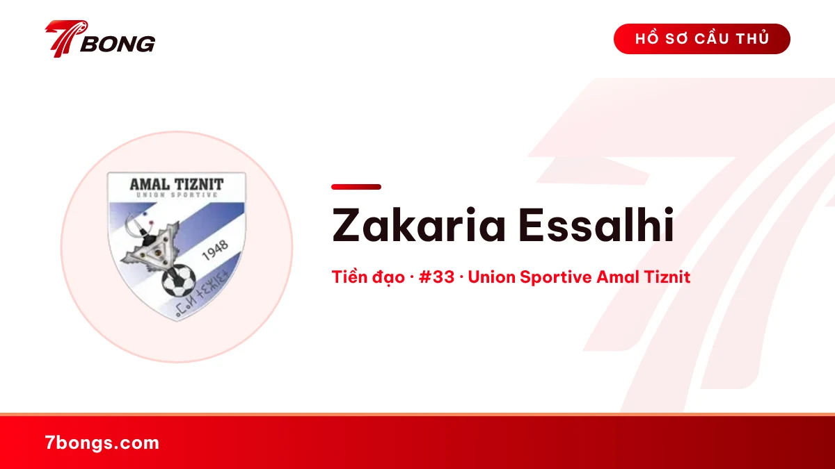 Zakaria Essalhi — Union Sportive Amal Tiznit