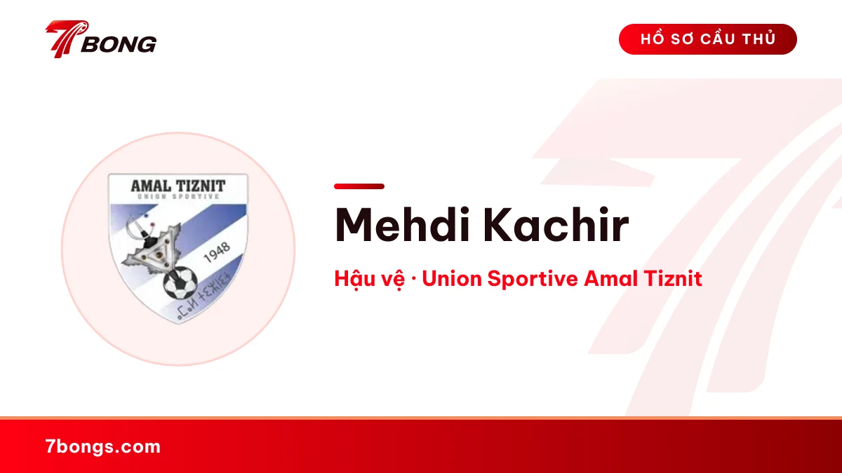 Mehdi Kachir — Union Sportive Amal Tiznit