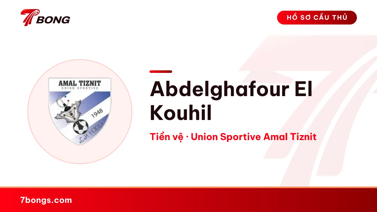 Abdelghafour El Kouhil — Union Sportive Amal Tiznit