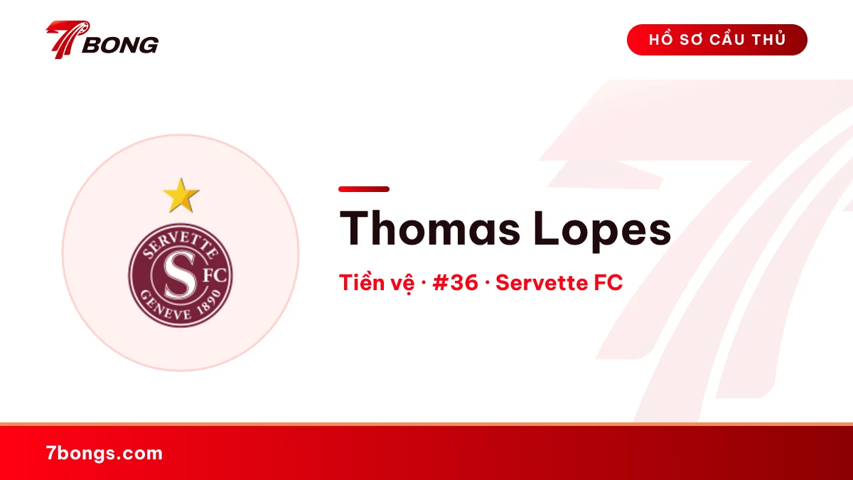 Thomas Lopes — Servette FC