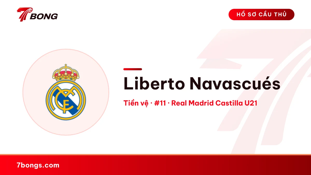 Liberto Navascués — Real Madrid Castilla U21