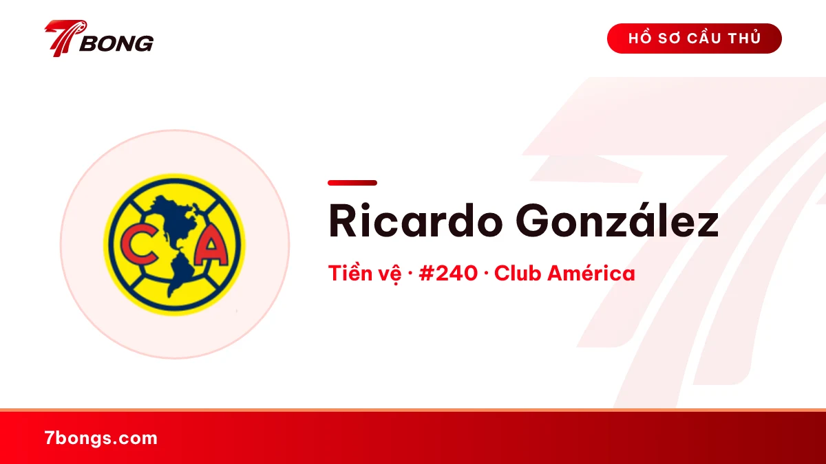Ricardo González — Club América