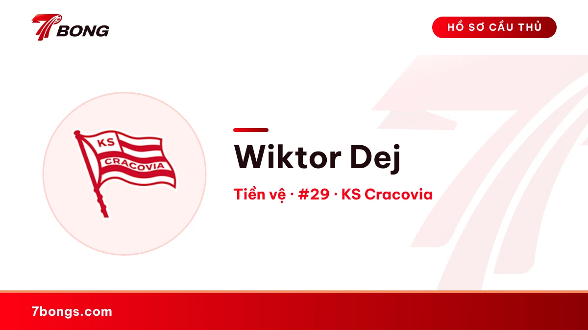 Wiktor Dej — KS Cracovia
