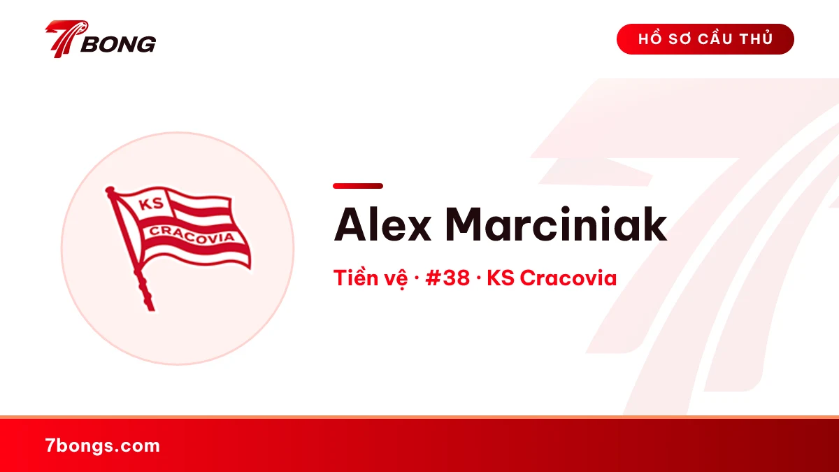 Alex Marciniak — KS Cracovia