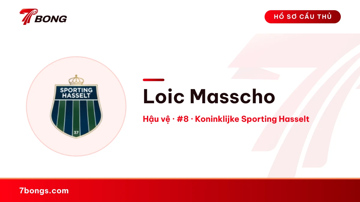 Loic Masscho — Koninklijke Sporting Hasselt