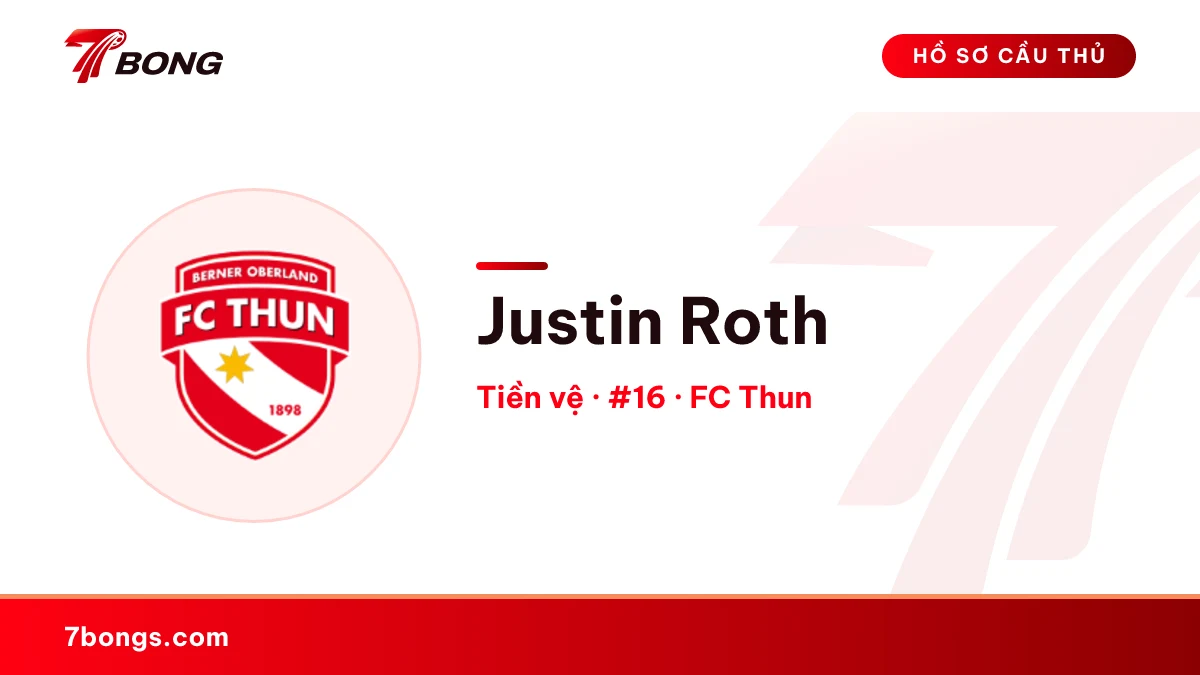 Justin Roth — FC Thun