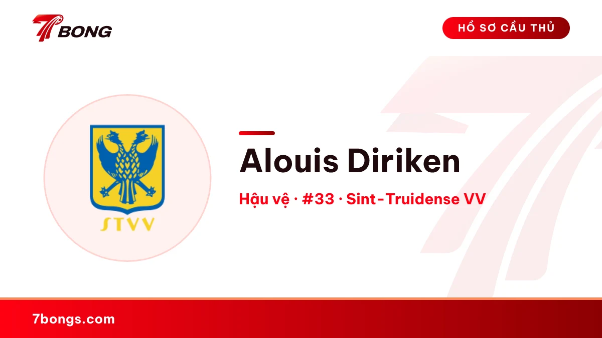 Alouis Diriken — Sint-Truidense VV
