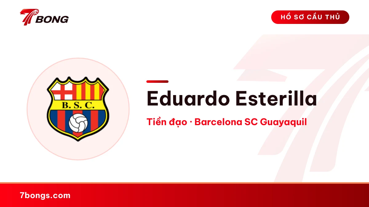 Eduardo Esterilla — Barcelona SC Guayaquil