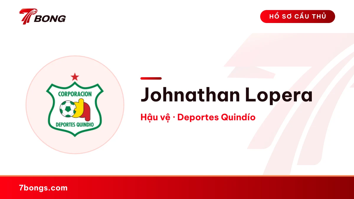 Johnathan Lopera — Deportes Quindío