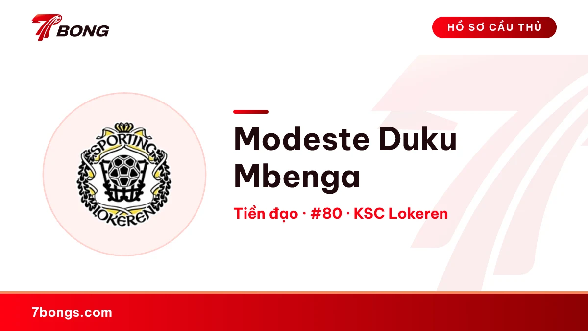 Modeste Duku Mbenga — KSC Lokeren