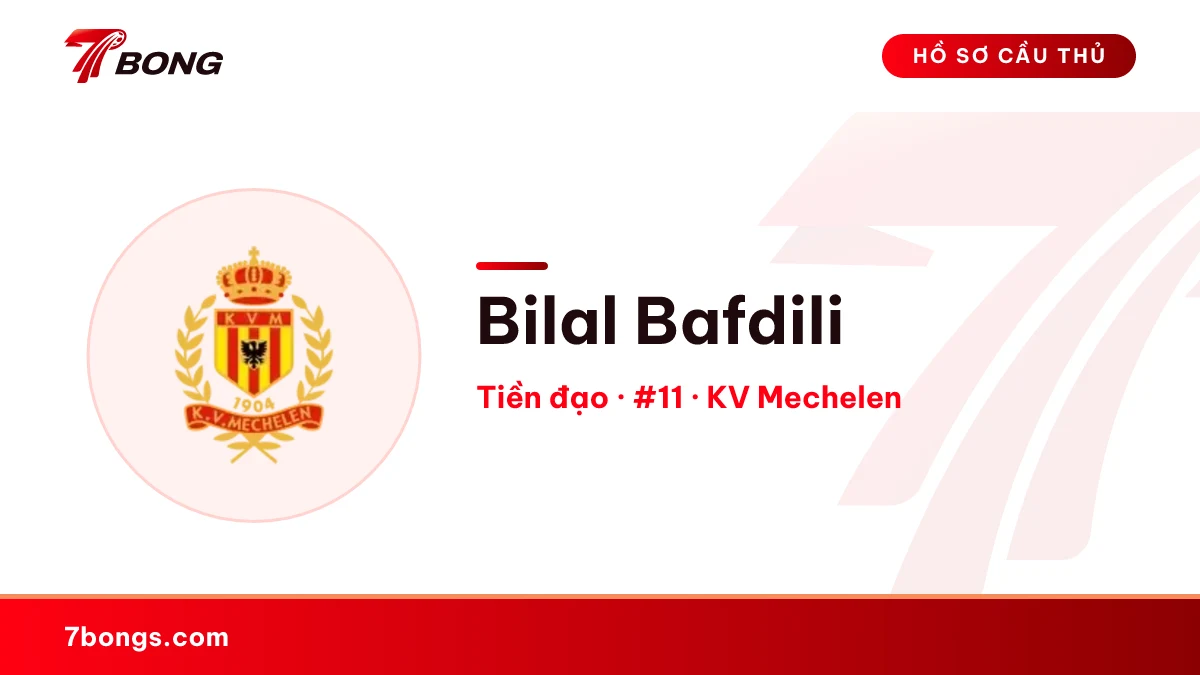 Bilal Bafdili — KV Mechelen