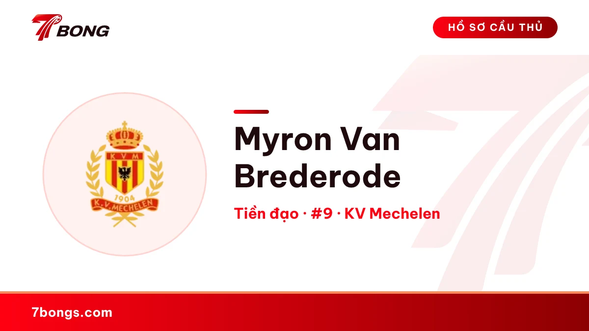 Myron Van Brederode — KV Mechelen