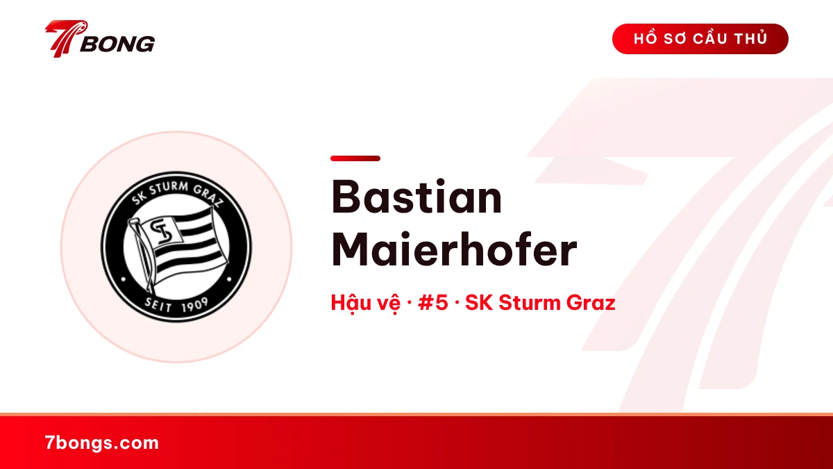 Bastian Maierhofer — SK Sturm Graz