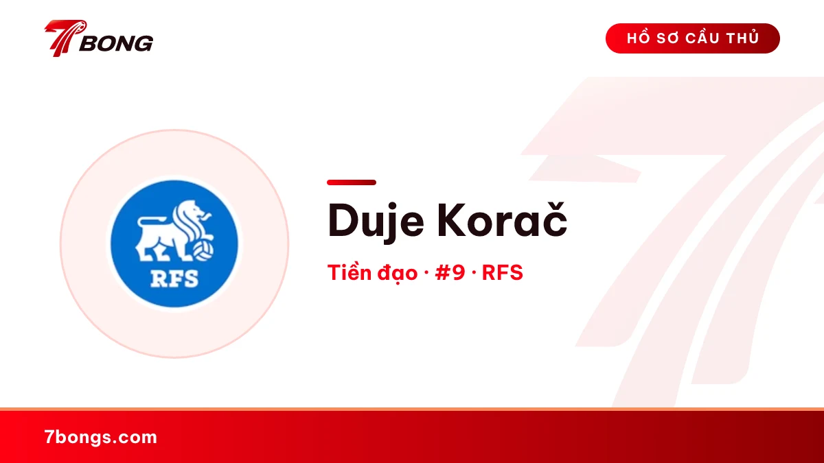 Duje Korač — RFS