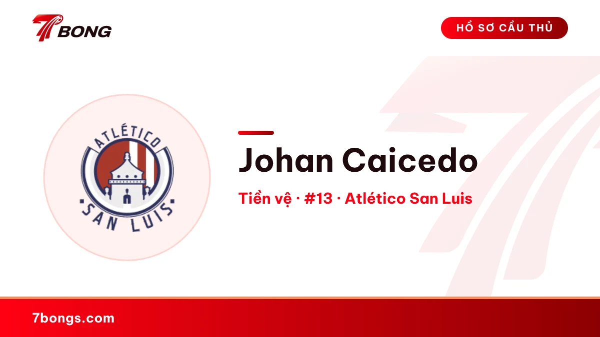 Johan Caicedo — Atlético San Luis