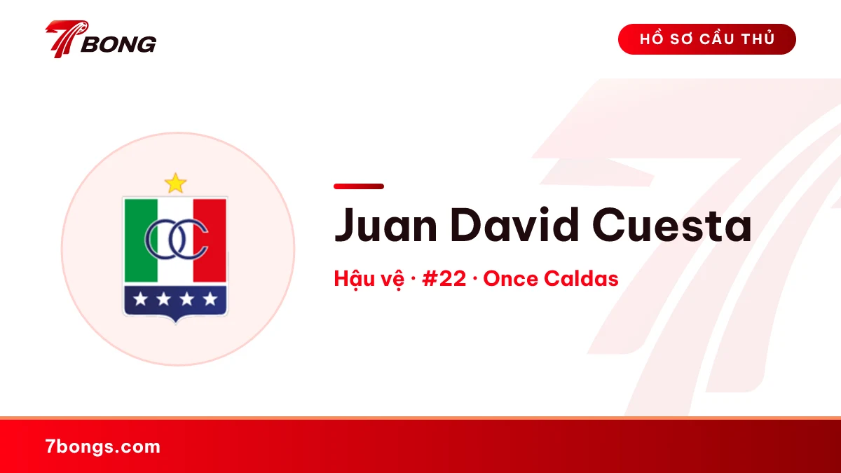 Juan David Cuesta — Once Caldas