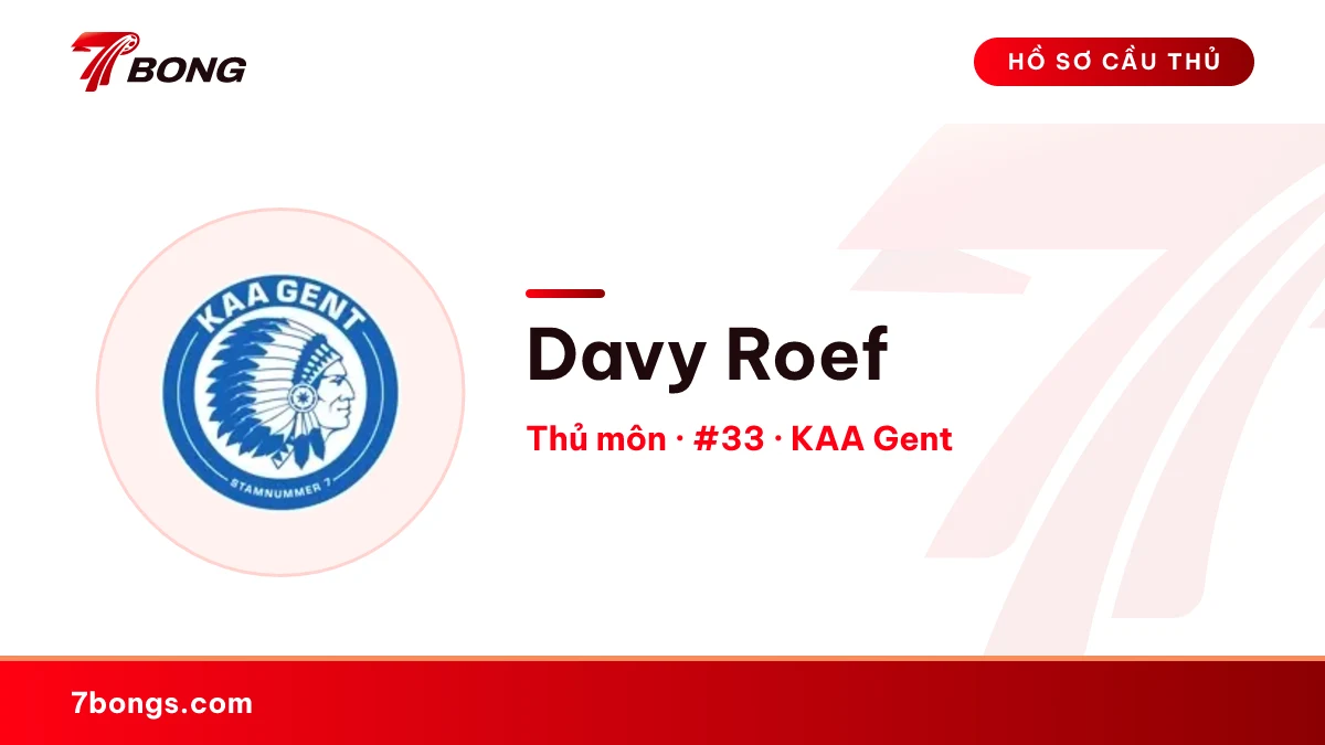 Davy Roef — KAA Gent
