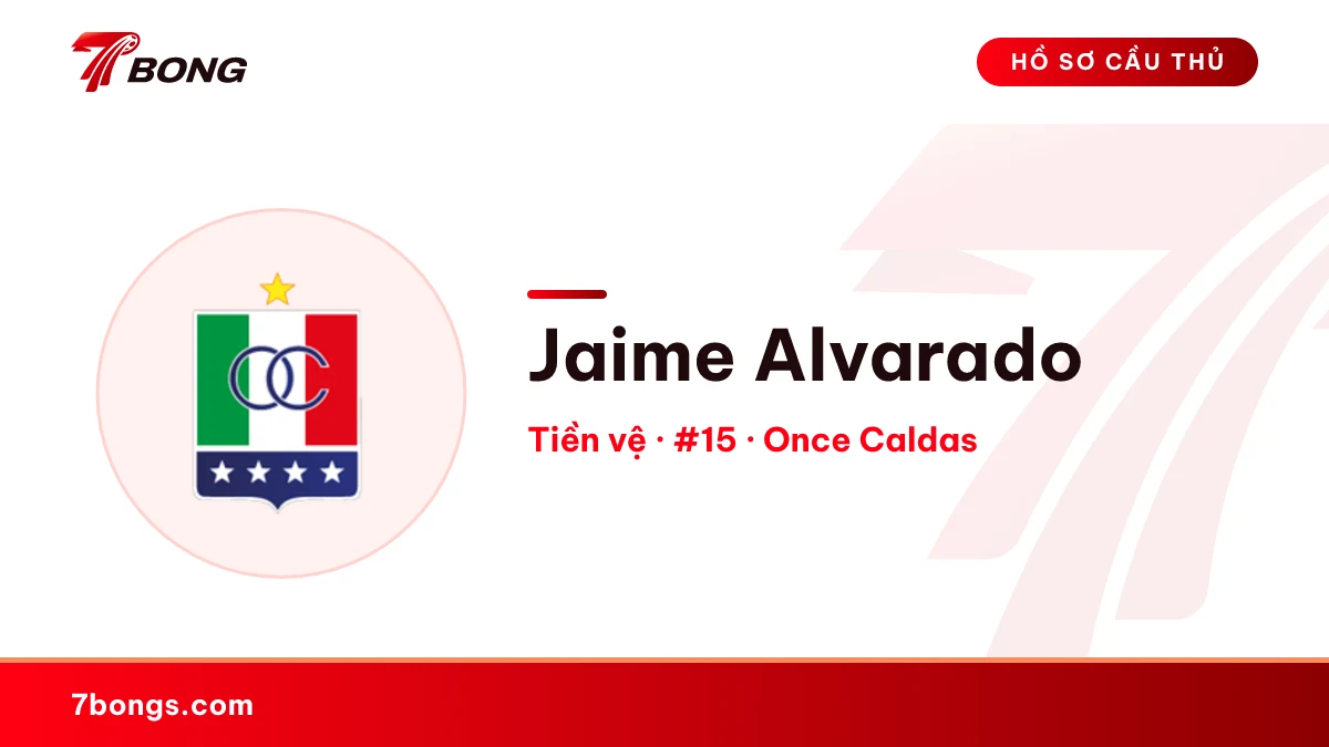 Jaime Alvarado — Once Caldas