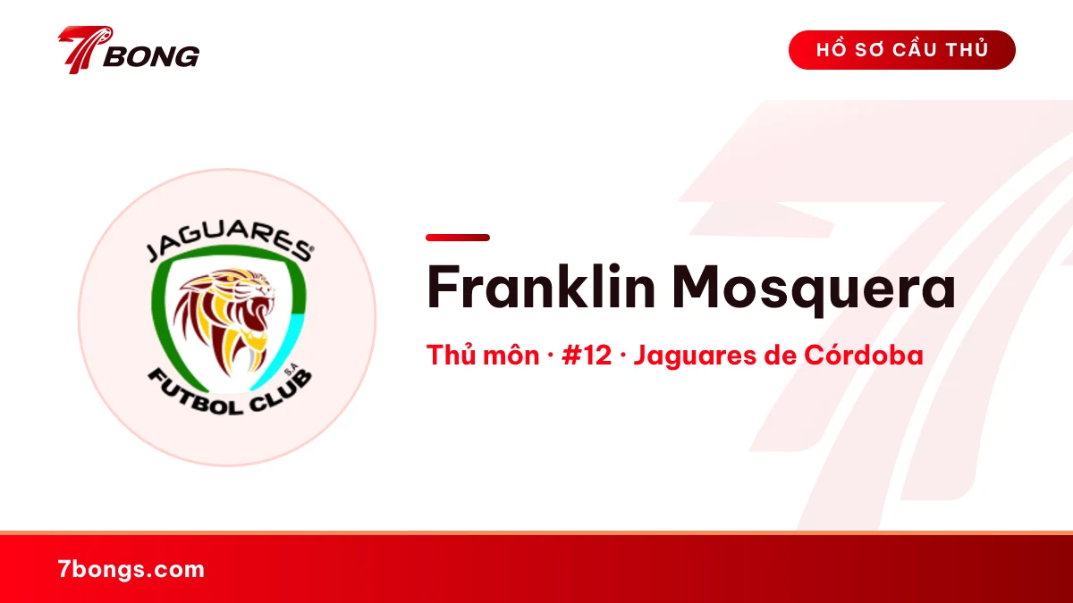 Franklin Mosquera — Jaguares de Córdoba
