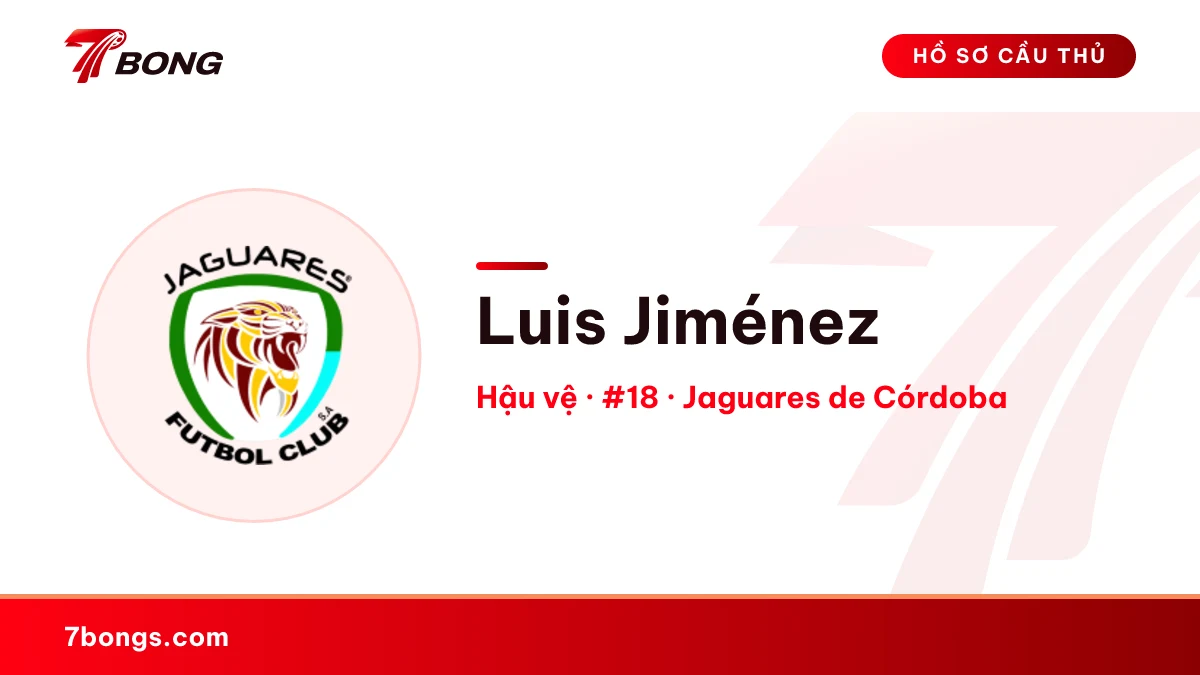 Luis Jiménez — Jaguares de Córdoba