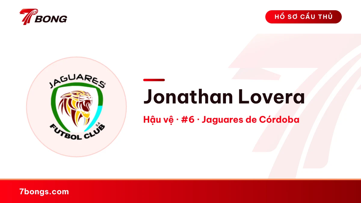 Jonathan Lovera — Jaguares de Córdoba