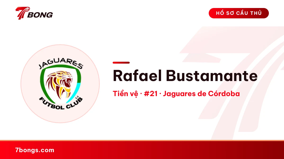 Rafael Bustamante — Jaguares de Córdoba
